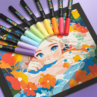 60 Colors Direct Liquid Acrylic Paint Marker