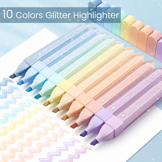 10 Colors Glitter Highlighter