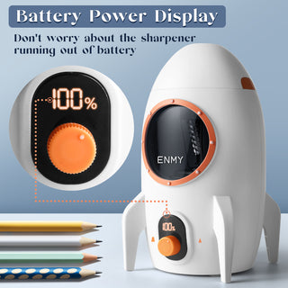 Fully Automatic Electric Pencil Sharpener (Roket Design)