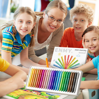 48 Colors Jumbo Capped Crayon